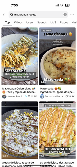 image tiktok mazorcada